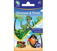 Dinosauro & Pirate - Intonaci lavabili assortiti, 20 pezzi