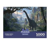 Dinosauro Puzzle 1000 Pezzi Gioco di sfida per adulti e bambini Mondo preistorico puzzle Divertimento familiare Decorazione camera 70x50cm