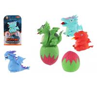 Dinosauro ribaltabile con uovo 15 cm