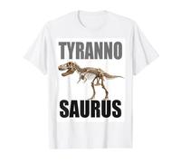 Dinosauro Scheletro Esemplare T-Rex Bambini Bambini Realistico Regalo Grafico Maglietta con Stampa Grafica Economica