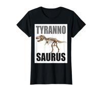 Dinosauro Scheletro Esemplare T-Rex Bambini Bambini Realistico Regalo Grafico Maglietta con Stampa Grafica Economica