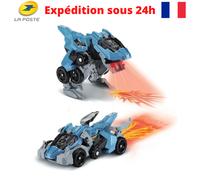 Dinosauro sonoro Lazor il Super Vélociraptor giocattolo trasformabile in auto