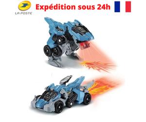 Dinosauro sonoro Lazor il Super Vélociraptor giocattolo trasformabile in auto