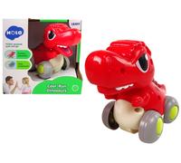 Dinosauro su ruote T-Rex rosso