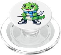 Dinosauro sveglio che gioca i bambini del fumetto PopSockets PopGrip per MagSafe