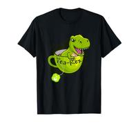 Dinosauro Tea Rex Funny - Tazza Tè Tea Rex Tea-Rex Maglietta