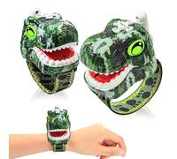 Dinosauro Toy Walkie Talkies per bambini Lunga portata 3 canali Volume regolabile Funzione di chiamata Indossato al polso Regali per ragazzi ragazze di età 3-12 anni
