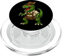 Dinosauro Trex Bavarese Tedesco Costume Germania Bandiera Ragazzi Uomini PopSockets PopGrip per MagSafe