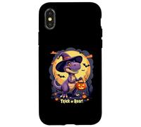 Dinosauro Trick or Roar di Halloween! Festa spettrale Custodia per iPhone X/XS