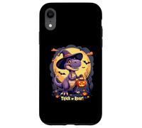 Dinosauro Trick or Roar di Halloween! Festa spettrale Custodia per iPhone XR