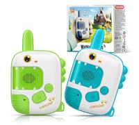 Dinosauro Walkie Talkie per Bambini, Giochi Bambini 3 4 5 6 7 8 Anni Walkie Talkies Esterno Giocattoli Dinosauro Regalo Bambino 3-8 Anni Giochi Bambino 3-8 Anni Regalo Compleanno Bambini Giocattoli
