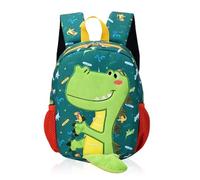 Dinosauro Zaino per Bambini Asilo Zaino per Bambino Ragazzi Ragazze, Zaino Piccolo per Bambini da 2 Anni per la Scuola Materna motivo Dinosauro, Zaino per Bambini e Bambine, età 1-3 anni (Verde)