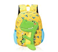 Dinosauro Zaino per Bambini Asilo Zaino per Bambino Ragazzi Ragazze, Zaino Piccolo per Bambini da 2 Anni per la Scuola Materna motivo Dinosauro, Zaino per Bambini e Bambine, età 1-3 anni (Giallo)