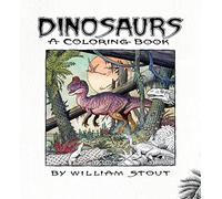 Dinosaurs: A Coloring Book by William Stout