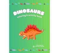 Dinosaur's coloring and activity book
