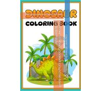 dinosaurs coloring booklet grayscale lined ilustrative style: fun grayscale ilustrations for kids