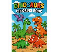 Dinosaurs Fun Facts: Coloring Book