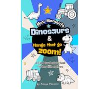 Dinosaurs & Things that go zoom! : A 2-in-1 Mini Coloring Book For Busy Little Explorers: Mini Travel-Size Coloring Book for Boys | Dinosaurs, Fire ... Fun On-the-Go Activity Book for Kids Ages 2-5