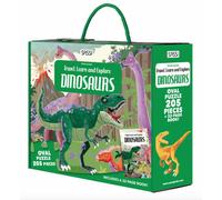 Dinosaurs. Travel, learn and explore. Ediz. a colori. Con puzzle