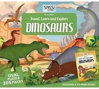 Dinosaurs. Travel, learn and explore. Libro puzzle
