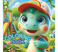 Dinosaurs, Trucks and Animals Coloring Book for Kids: 40+ Fun and Easy Coloring Pages for 3 to 9 year olds