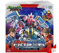 DINOSTER 2024 RAPTOR BOLT WING 2-Step Transformer Robot Auto Action Figure Gi...