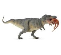 Colleziona una replica animale realistica Tyrannosaurus Rex con figura di preda