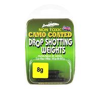 Dinsmores Drop-Shot, Pesi (Confezione da 3) Unisex-Adulto, Marrone, 10 g/3/8 oz