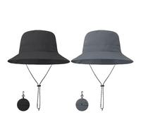 DINSOAVR 2lots, cappello da pescatore in nylon, resistente, protezione da sole, attività all'aperto, per viaggi e pesca