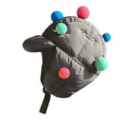 DINSOAVR Cappello, cappello da cacciatore con pompon colorati per esterni, cappello Ushanka cappello isolato per il freddo all'aperto per lo sci