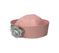 DINSOAVR Cappello, cappello da capitano rosa 3D costume per donne adolescenti per marinai party wear ragazza costume cosplay