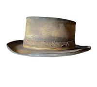 DINSOAVR Cappello, cappello in lana invecchiata per adulti spettacoli teatrali cappello a tema festa in costume cappello cappello in maschera cappello per festival musicali