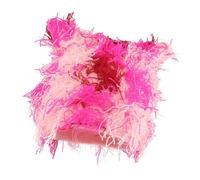 DINSOAVR Cappello, cappello peloso con teschio con orecchie di gatto, lavorato a maglia, morbido berretto da esterno spesso cappello caldo cappello autunno inverno antivento senza tesa