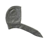 DINSOAVR Cappello, cappello senza tesa all'uncinetto da donna, fatto a mano, cappello da annodare, elegante cappello con teschio francese, berretto lavorato a maglia, cappello lavorato a maglia, tutti