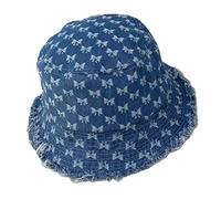 DINSOAVR Cappello da pescatore invecchiato per donna, in tessuto lavato, cappello da pesca resistente al sole, cappello primaverile alla moda da donna