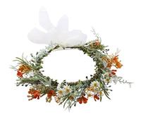 DINSOAVR Copricapo, ghirlande di fogliame, corone per capelli, fascia per capelli con foglie da sposa, corone per bancarelle, mercati, fogliame, accessorio per capelli