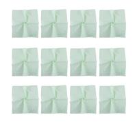 DINSOAVR Fazzoletto decorativo, 12 lotti, fazzoletto per la pulizia del sudore, sciarpa in tessuto non inquinato, sciarpa quadrata per varie occasioni