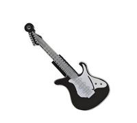 DINSOAVR Fermaglio per capelli a forma di chitarra anni 2000, elegante, per basso, balleccore, forcina per capelli, elegante, per mazzi