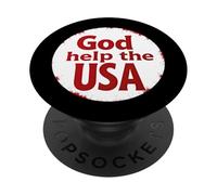 Dio aiuta gli Stati Uniti America sanguina fermare la violenza di nuovo PopSockets PopGrip Adesivo