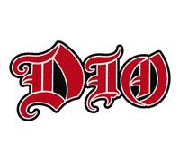 Dio Band Logo Cut Out Woven Patch Size One Size