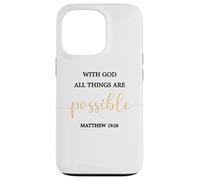 DIO Benedica Bibbia Fede Gesù Benedetto Famiglia Americana Benedizione Custodia per iPhone 13 Pro