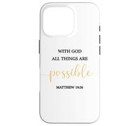 DIO Benedica Bibbia Fede Gesù Benedetto Famiglia Americana Benedizione Custodia per iPhone 16 Pro