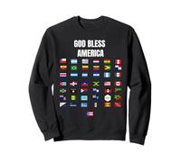 Dio benedica l'America Felpa