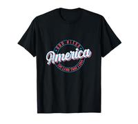 Dio benedica l'America la Terra Che Amo Maglietta