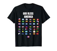Dio benedica l'America Maglietta