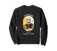 Dio benedica Papa Leone XIV Viva Il Papa Felpa