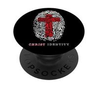DIO Bibbia Fede Benedetta Famiglia Americana Benedizione ARTE SUL RETRO PopSockets PopGrip Adesivo