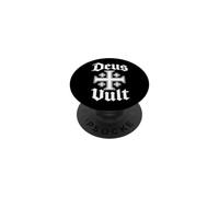 Dio cattolico vuole - Croce di Gerusalemme PopSockets PopGrip Adesivo