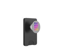 dio chiesa dice pregare molto giocare pregare chiesa giorno umorismo PopSockets PopWallet per MagSafe