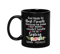 Dio Ci Ha Resi Migliori Amici Tazza Mug Durevole Tazze Di Caffè Novità Tazza Colazione Regali Divertenti Per Colleghi Festa Della Mamma Ufficio 330Ml